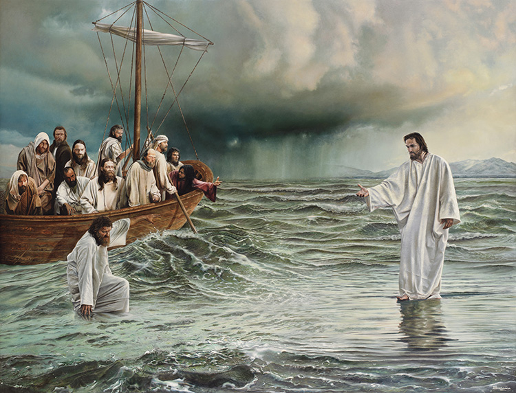 Read more about the article यीशु के पानी पर चलने की कहानी – Story of jesus walking on water