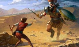 डेविड द्वारा गोलियथ को मारने की कहानी – The story of david killing goliath