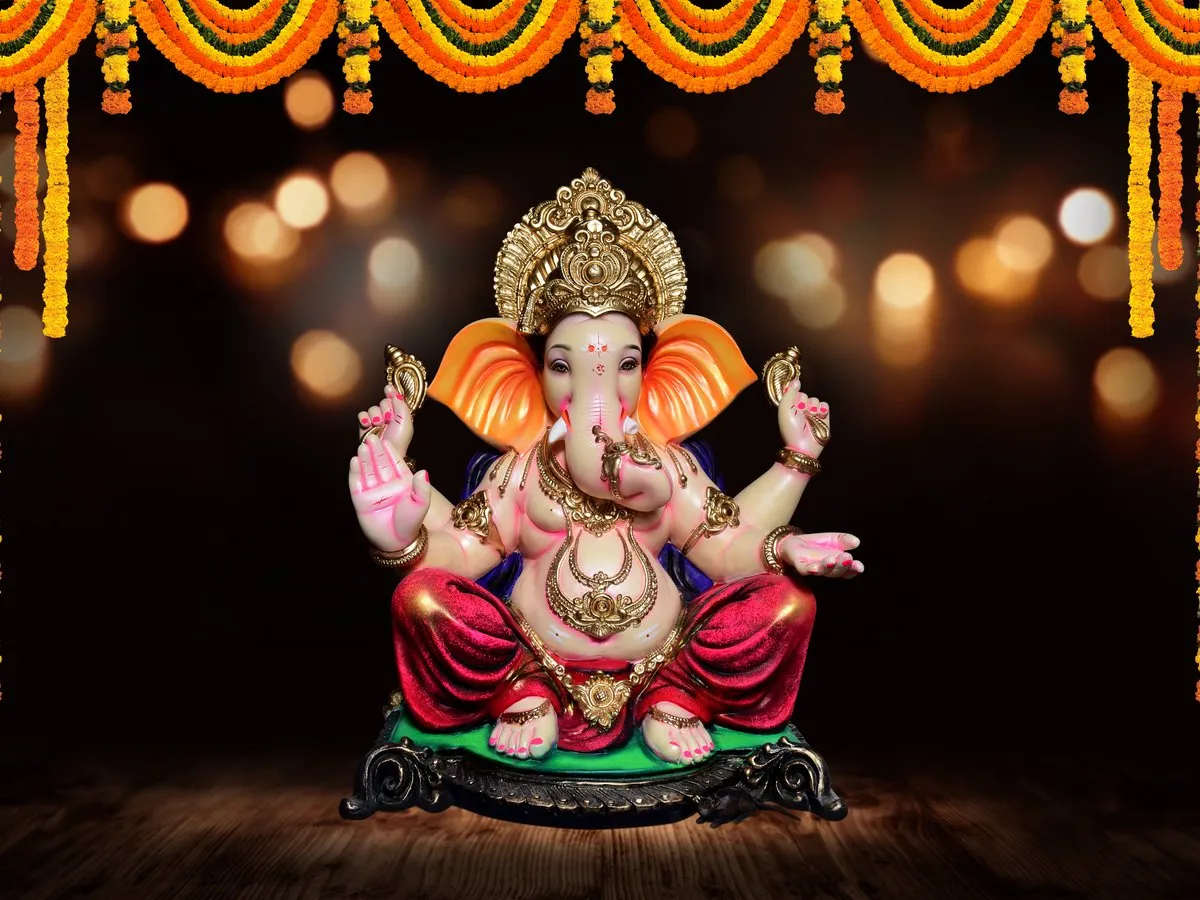 गणेश आरती ओम जय गौरी नन्दन - Ganesh aarti om jai gauri nandan