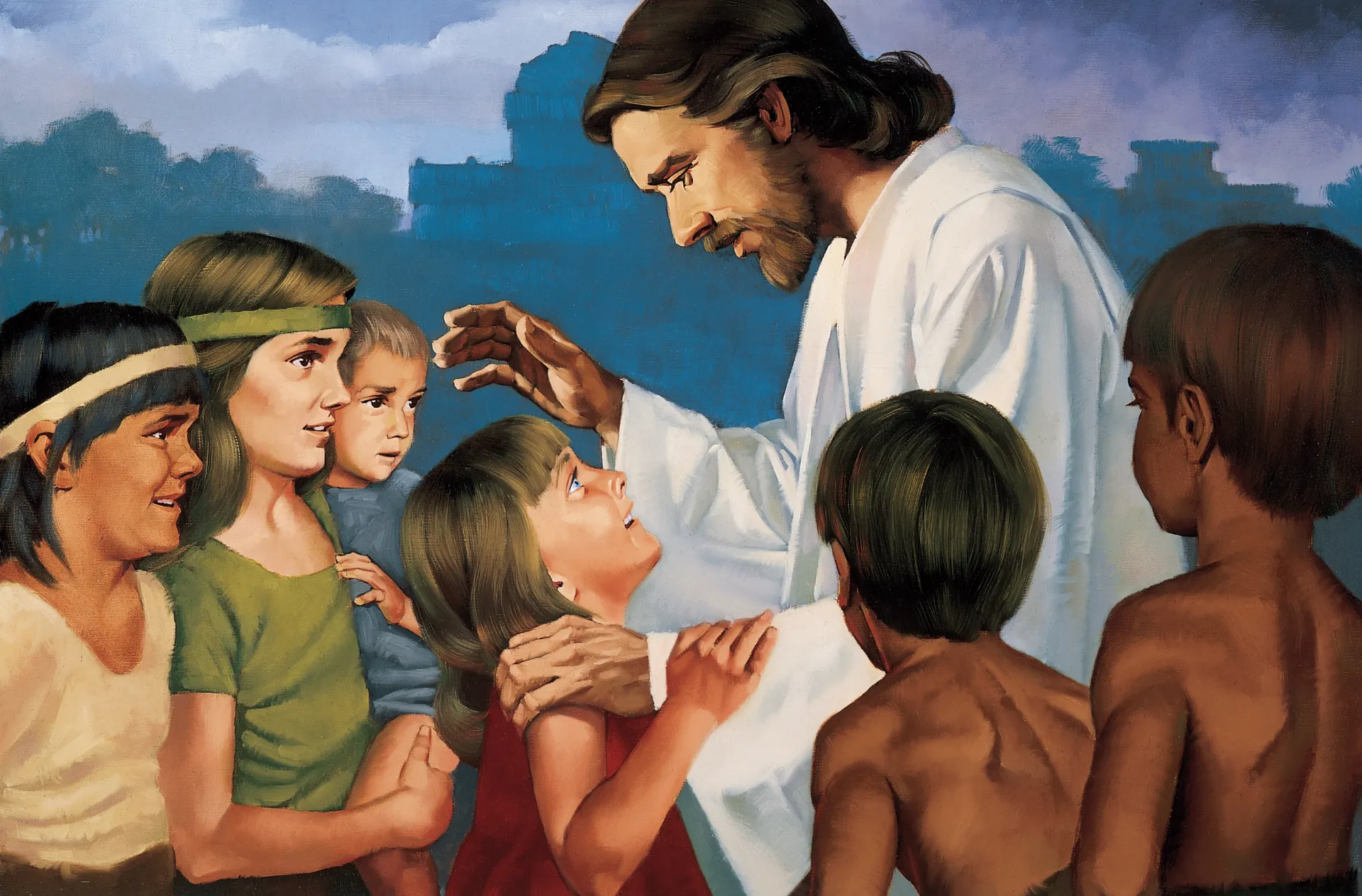 यीशु द्वारा बच्चों को आशीर्वाद देने की कहानी - Story of jesus blesses the children