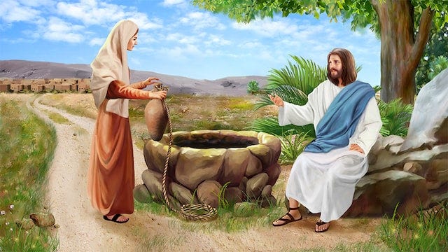 Read more about the article यीशु की सामरी महिला से बात करने की कहानी – The story of jesus speaking to the samaritan woman