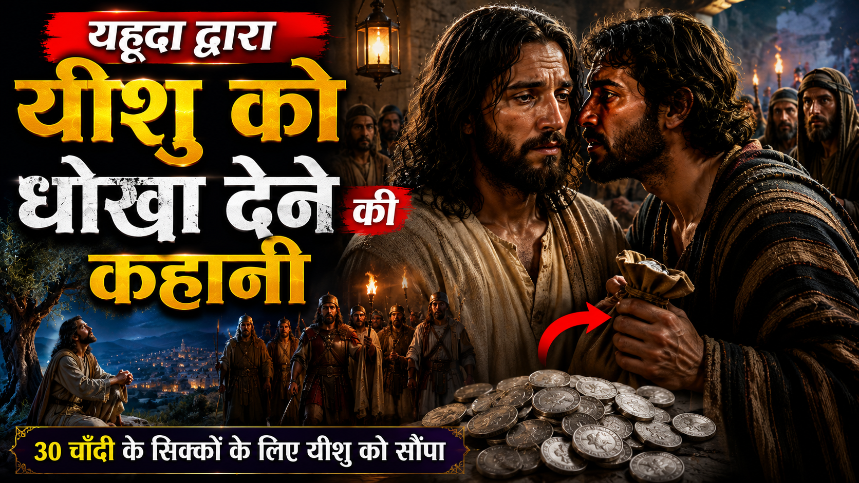 यहूदा द्वारा यीशु को धोखा देने की कहानी – The story of judas betraying jesus