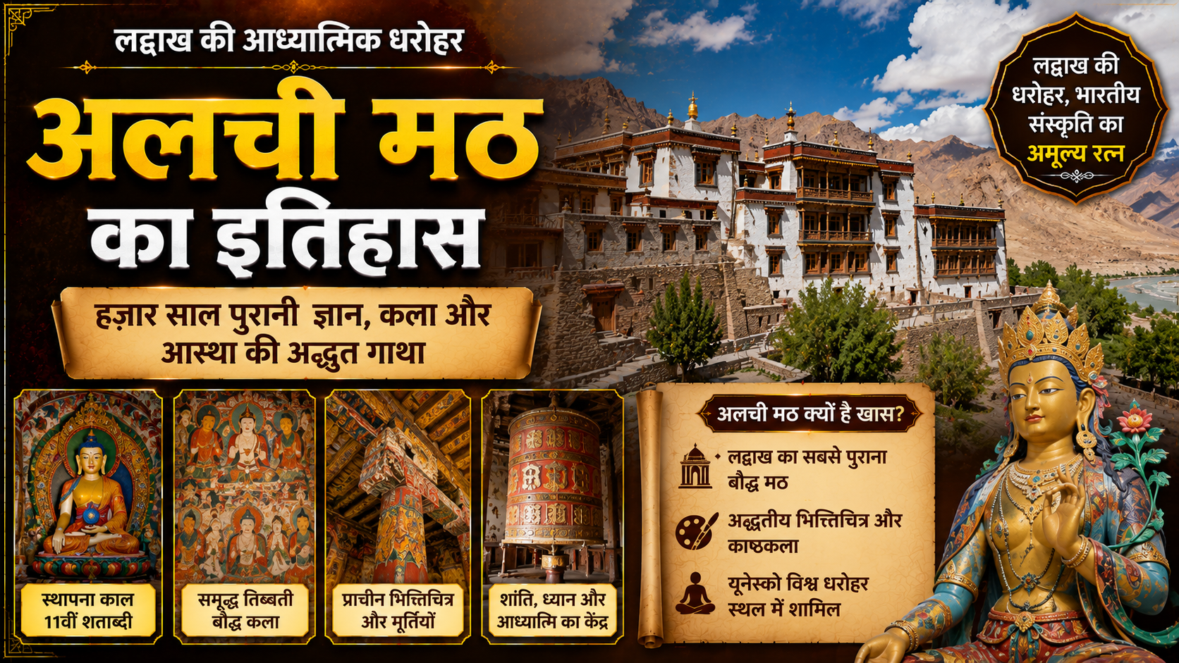 अलची मठ का इतिहास – History of alchi monastery