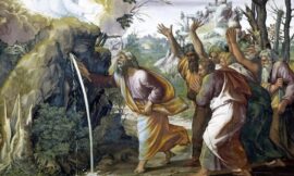 मूसा द्वारा चट्टान पर प्रहार करने की कहानी – Story of moses striking the rock