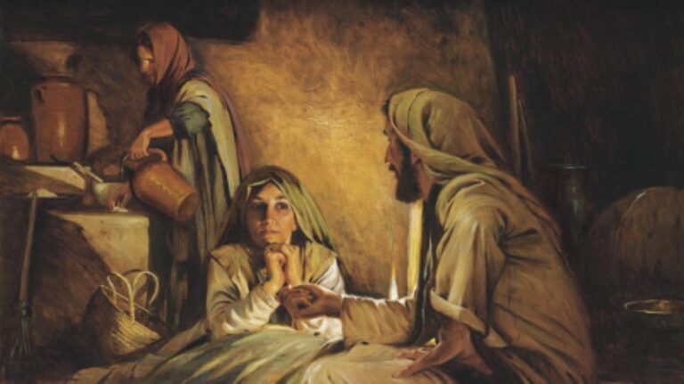 Read more about the article यीशु की मैरी और मार्था से मिलने की कहानी – The story of jesus visiting mary and martha