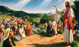 एक पहाड़ी से यीशु के उपदेश की कहानी – The story of jesus preaching from a hill