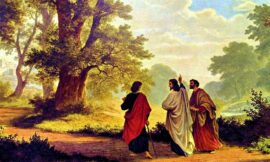 एम्माउस तक पैदल चलने वाले दो दोस्तों की कहानी – The story of the two friends walking to emmaus