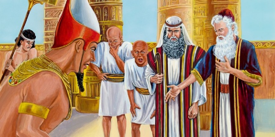 मूसा और हारून की फिरौन से भिड़ने की कहानी - The story of moses and aaron confronting pharaoh