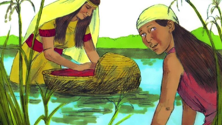 Read more about the article भीड़ के बीच टोकरी में बैठे शिशु मूसा की कहानी – The story of baby moses in his basket among the rushes